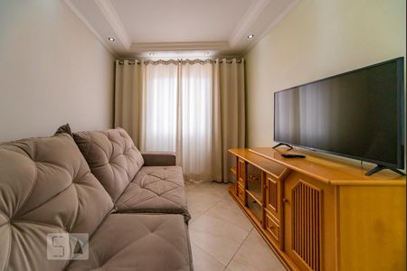 Sala de apartamento para alugar com 2 quartos, 60m² em Vila Alzira, Santo André