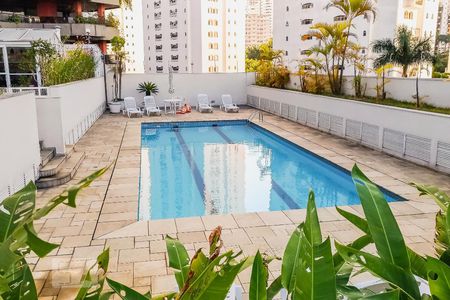 Área comum - Piscina de apartamento para alugar com 1 quarto, 178m² em Real Parque, São Paulo