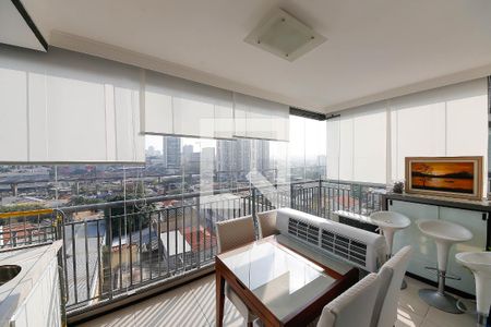 Varanda gourmet de apartamento à venda com 2 quartos, 60m² em Parque da Vila Prudente, São Paulo