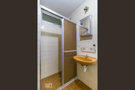 Banheiro de kitnet/studio à venda com 1 quarto, 43m² em Vila Industrial, Campinas