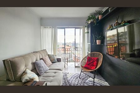 Sala de apartamento para alugar com 2 quartos, 53m² em Vila São Pedro, São Paulo