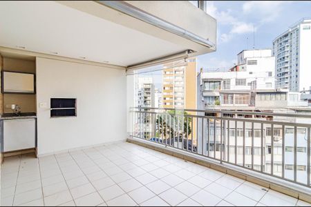 Varanda de apartamento à venda com 3 quartos, 151m² em Cerqueira César, São Paulo
