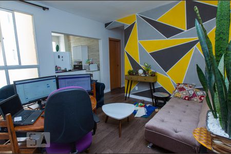 Sala de apartamento para alugar com 2 quartos, 48m² em Jardim América, Sorocaba