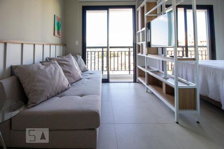 Sala de kitnet/studio para alugar com 1 quarto, 40m² em Saco dos Limões, Florianópolis