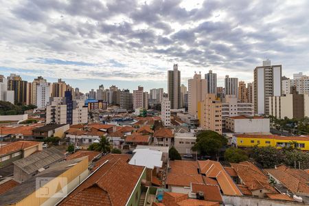 Vista da sala de apartamento para alugar com 1 quarto, 58m² em Botafogo, Campinas