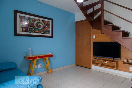 Sala de apartamento para alugar com 1 quarto, 60m² em Recreio dos Bandeirantes, Rio de Janeiro