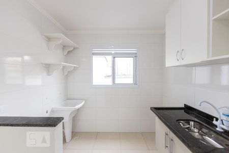 Cozinha e Área de Serviço de apartamento para alugar com 2 quartos, 55m² em Parque da Vila Prudente, São Paulo