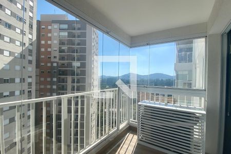 Sacada da Sala de apartamento à venda com 1 quarto, 53m² em Alphaville Empresarial, Barueri