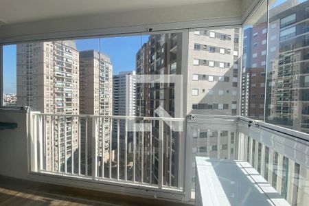 Sacada da Sala de apartamento à venda com 1 quarto, 53m² em Alphaville Empresarial, Barueri