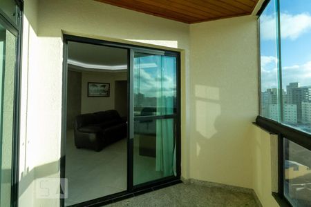 Varanda da sala de apartamento à venda com 3 quartos, 123m² em Santa Terezinha, São Bernardo do Campo