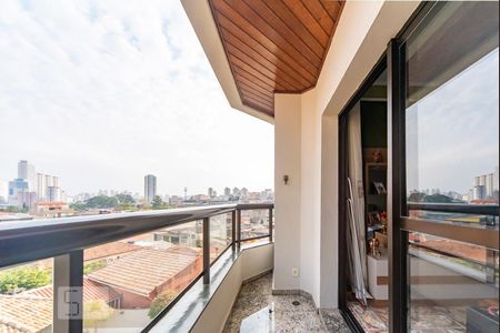 Varanda da Sala de apartamento à venda com 3 quartos, 97m² em Jardim Stella , Santo André