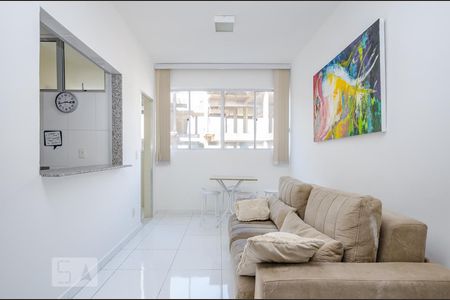 Sala de apartamento à venda com 2 quartos, 65m² em Estoril, Belo Horizonte
