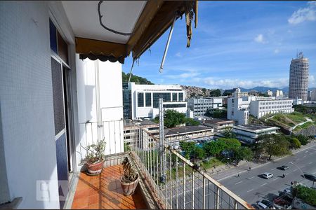 Varanda da Sala de apartamento à venda com 1 quarto, 45m² em Centro, Niterói