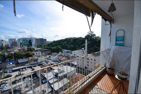 Varanda da Sala de apartamento à venda com 1 quarto, 45m² em Centro, Niterói