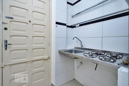 Cozinha de apartamento para alugar com 1 quarto, 30m² em Campos Elíseos, São Paulo