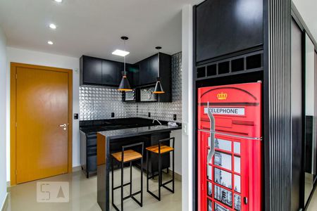 Cozinha de kitnet/studio para alugar com 1 quarto, 38m² em Centro, Guarulhos