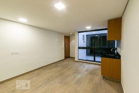 Sala e Quarto de kitnet/studio para alugar com 1 quarto, 26m² em Vila Nova Conceição, São Paulo