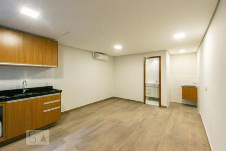 Sala e Quarto de kitnet/studio para alugar com 1 quarto, 26m² em Vila Nova Conceição, São Paulo