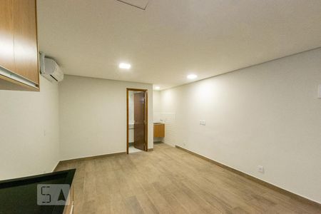 Sala e Quarto de kitnet/studio para alugar com 1 quarto, 26m² em Vila Nova Conceição, São Paulo