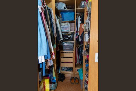 Closet da suíte de apartamento à venda com 4 quartos, 106m² em Vila Clementino, São Paulo