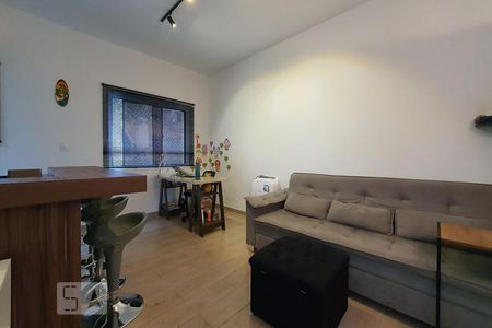 Sala de apartamento para alugar com 1 quarto, 41m² em Aclimação, São Paulo