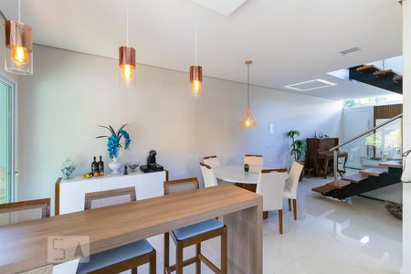 Sala de jantar de casa à venda com 2 quartos, 180m² em Parque Rural Fazenda Santa Cândida, Campinas