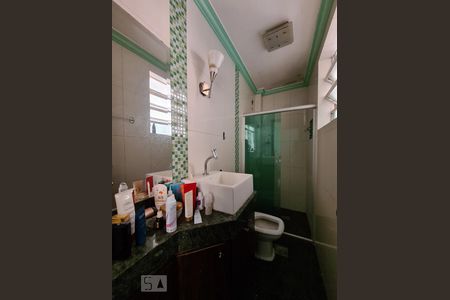 Banheiro Suíte de apartamento à venda com 3 quartos, 100m² em São Lucas, Belo Horizonte