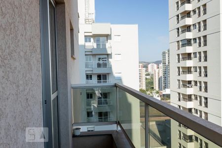 Varanda de apartamento para alugar com 1 quarto, 40m² em Subsetor Sul - 5 , Ribeirão Preto