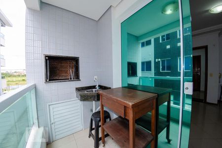 Sacada com churrasqueira de apartamento para alugar com 2 quartos, 78m² em Ingleses Centro, Florianópolis