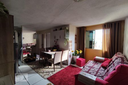 Sala de Estar de apartamento para alugar com 2 quartos, 50m² em Mato Grande, Canoas