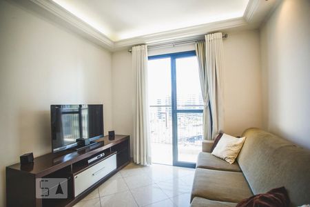 Sala de Estar de apartamento à venda com 2 quartos, 57m² em Vila Guarani (z Sul), São Paulo