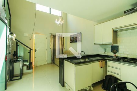 Sala/Cozinha de casa de condomínio à venda com 1 quarto, 42m² em Vila Formosa, São Paulo