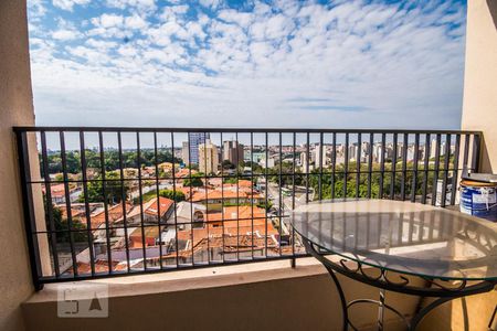Varanda da Sala de apartamento para alugar com 1 quarto, 54m² em Bosque, Campinas