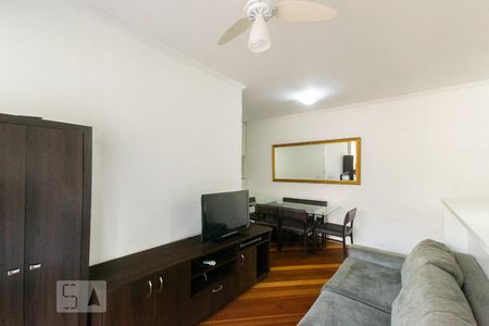 Sala de apartamento para alugar com 2 quartos, 57m² em Moema, São Paulo