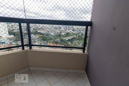 Varanda da Sala de apartamento para alugar com 3 quartos, 82m² em Vila Principe de Gales, Santo André