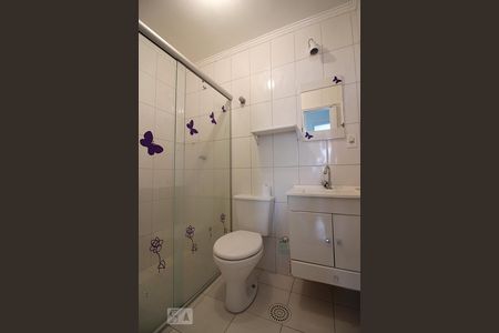 Banheiro  de apartamento para alugar com 1 quarto, 39m² em Baeta Neves, São Bernardo do Campo