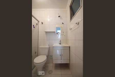 Banheiro  de apartamento para alugar com 1 quarto, 39m² em Baeta Neves, São Bernardo do Campo