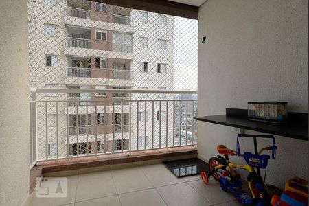 Varanda da Sala de apartamento para alugar com 3 quartos, 67m² em Bom Retiro, São Paulo