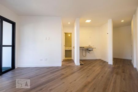 Cozinha de kitnet/studio à venda com 1 quarto, 43m² em Jardim Paulista, São Paulo