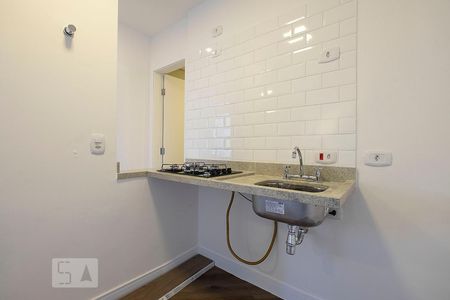 Cozinha de kitnet/studio à venda com 1 quarto, 43m² em Jardim Paulista, São Paulo