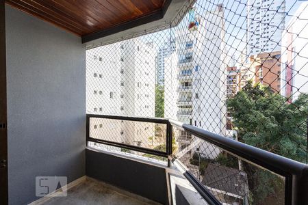 Varanda da Sala de apartamento à venda com 3 quartos, 72m² em Real Parque, São Paulo