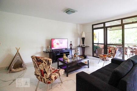 Sala de apartamento para alugar com 3 quartos, 180m² em Recreio dos Bandeirantes, Rio de Janeiro