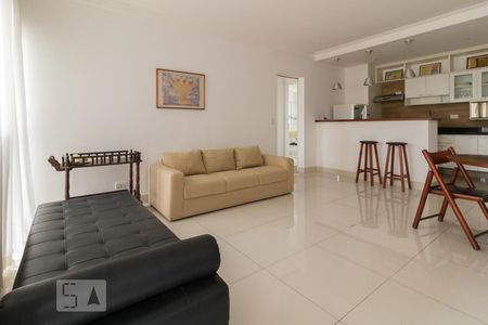 Sala de apartamento para alugar com 1 quarto, 58m² em Alphaville Industrial, Barueri