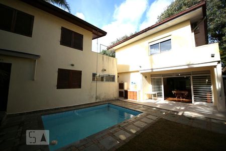 Edícula - Piscina  de casa para alugar com 4 quartos, 280m² em Brooklin Paulista, São Paulo