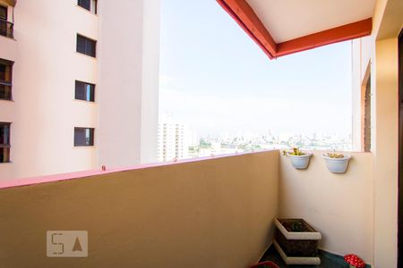 Varanda da Sala de apartamento à venda com 3 quartos, 137m² em Parque das Nações, Santo André
