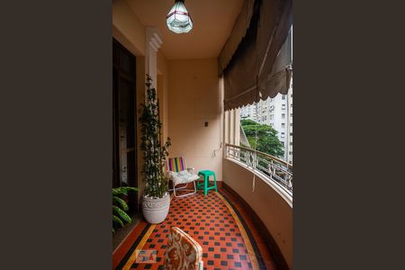 Varanda da Sala de apartamento à venda com 2 quartos, 100m² em Copacabana, Rio de Janeiro