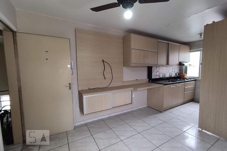 Cozinha de apartamento à venda com 2 quartos, 38m² em Liberdade, Novo Hamburgo