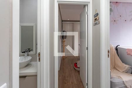 Corredor  de apartamento à venda com 2 quartos, 54m² em Centro, Diadema