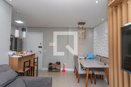 Sala de apartamento à venda com 2 quartos, 54m² em Centro, Diadema