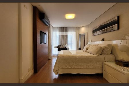 Suíte de apartamento à venda com 1 quarto, 90m² em Jardim, Santo André
